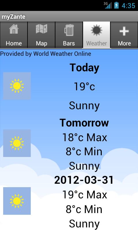 myZante Screen 3