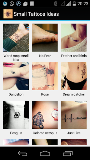 Small Tattoos Ideas Designs