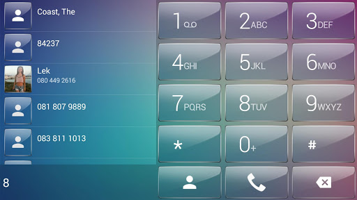 【免費個人化App】Dialer theme Pastel Glass-APP點子