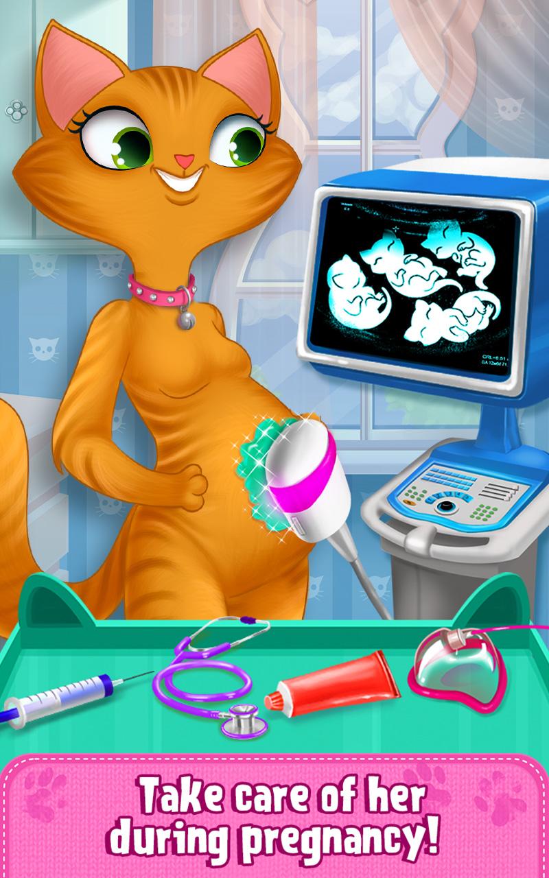 My Newborn Kitty - Fluffy Care Screen 2