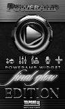 Poweramp skin widget White G.