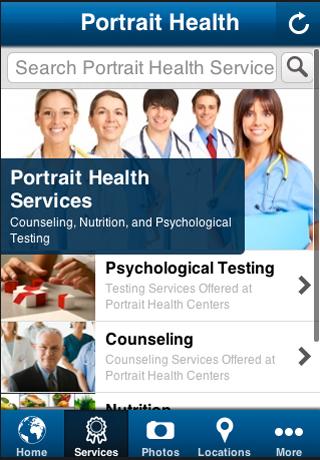 【免費醫療App】Portrait Health Centers-APP點子