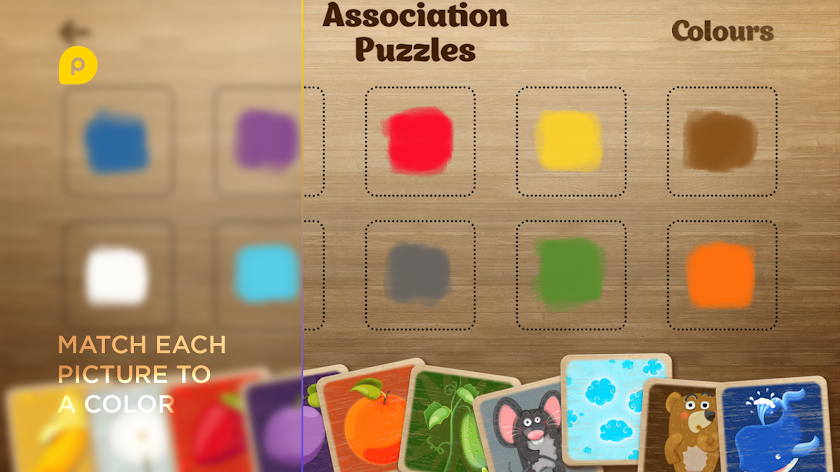 Mini-U: Association Puzzles Screen 2
