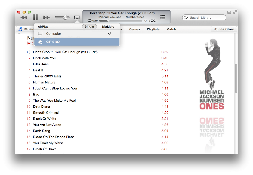 Airplayer Screen 2