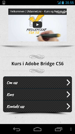 Kurs i Bridge CS6