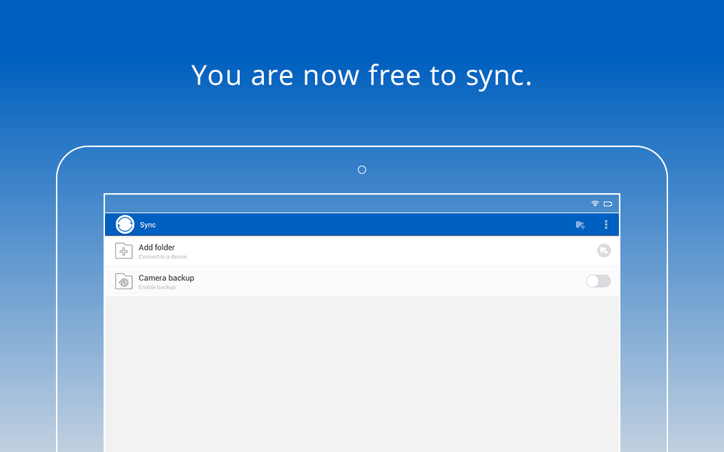 Sync - screenshot