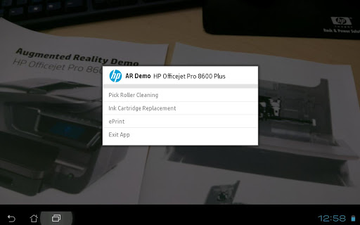 【免費教育App】AR Demo Officejet 8600 Plus-APP點子