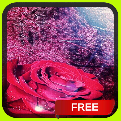 Red Rose Sparkle Live Wallpape LOGO-APP點子