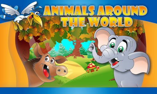 【免費教育App】Animals Around the World Free-APP點子