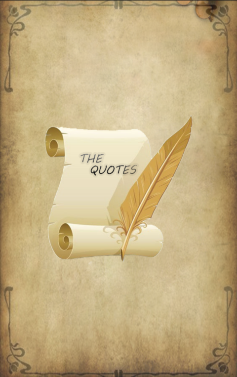 Android application The Quotes Pro screenshort
