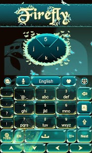 Lastest firefly go keyboard theme APK for Android