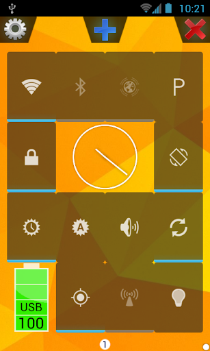 mTool System Settings Widget