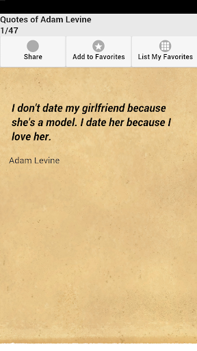 Quotes of Adam Levine