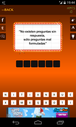 【免費益智App】Frases de Cine Quiz-APP點子