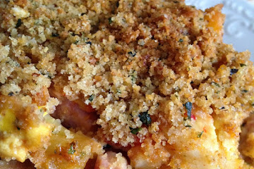 Overnight Ham, Cheese and Egg Lasagna