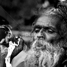 by Rajeev Pal - Black & White Portraits & People