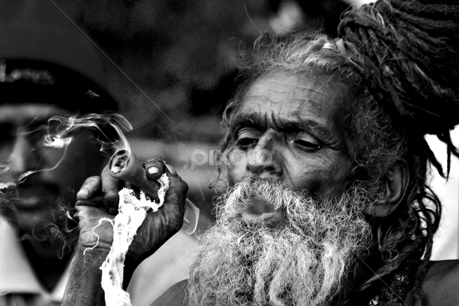 by Rajeev Pal - Black & White Portraits & People