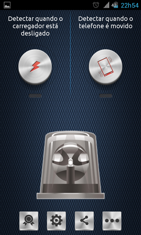 alarme anti-roubo - screenshot