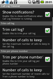 android things: Call Log Trimmer