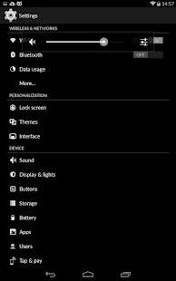 DarkUI Thyrusholo Theme CM11 - screenshot thumbnail