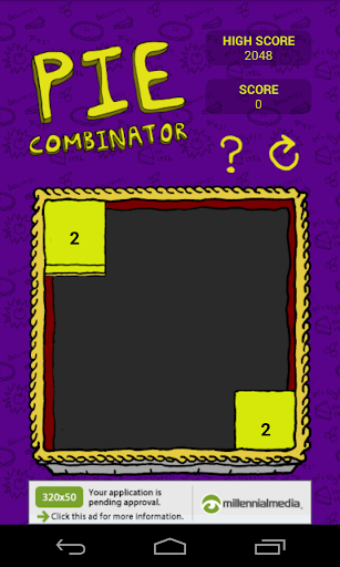 Pie Combinator: The 2048 Game