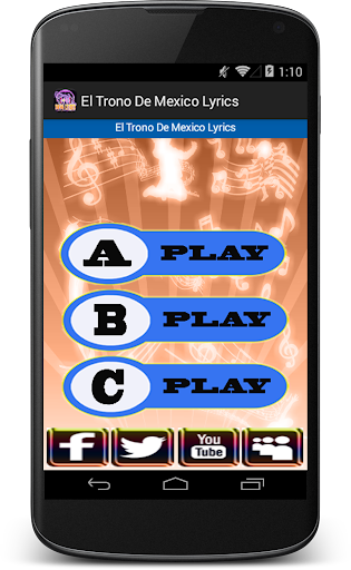 免費下載音樂APP|El Trono De Mexico Lyrics app開箱文|APP開箱王