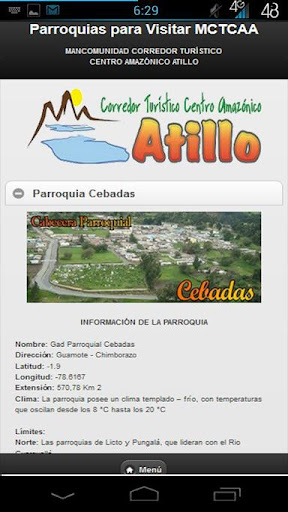 Turismo MCTCAA Atillo