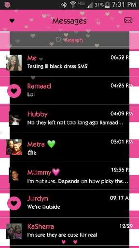 Lil' Black Dress Go SMS Pro