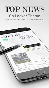How to download Top News GO Locker Theme 1.0 apk for laptop