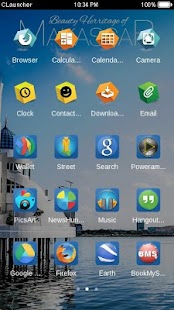 How to install City Sight C Launcher Theme patch 4.1.1 apk for bluestacks