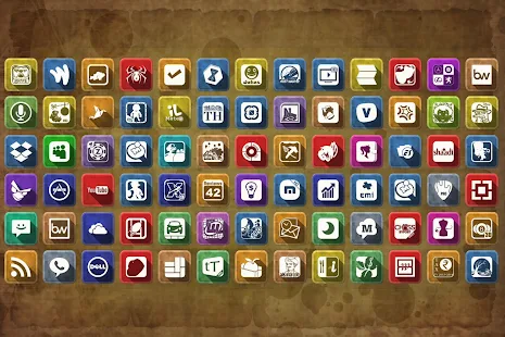 Vintage 1200+ Icon Pack Theme - screenshot thumbnail