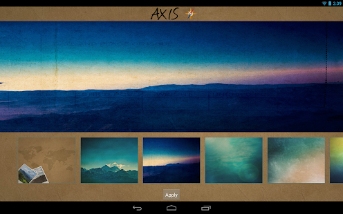 Axis - GO Apex Nova Theme - screenshot thumbnail