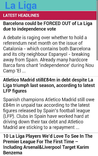 La Liga News