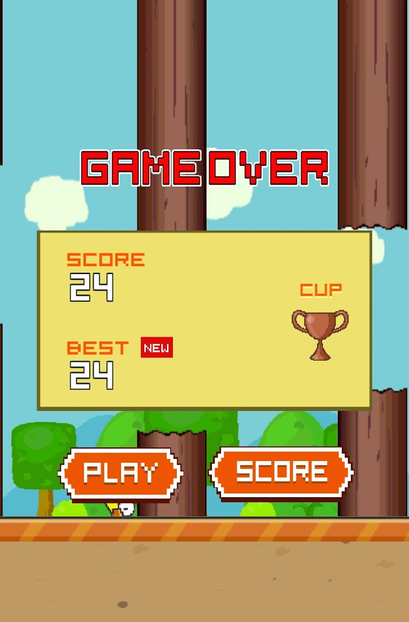 Flap Bird Screen 3