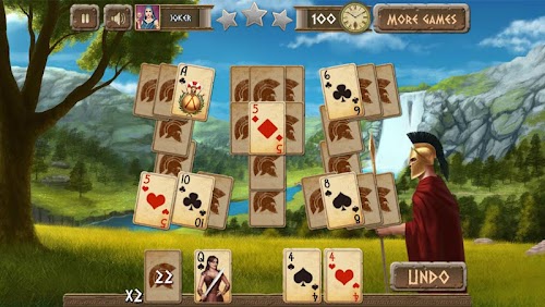 Android application Spartan Solitaire screenshort