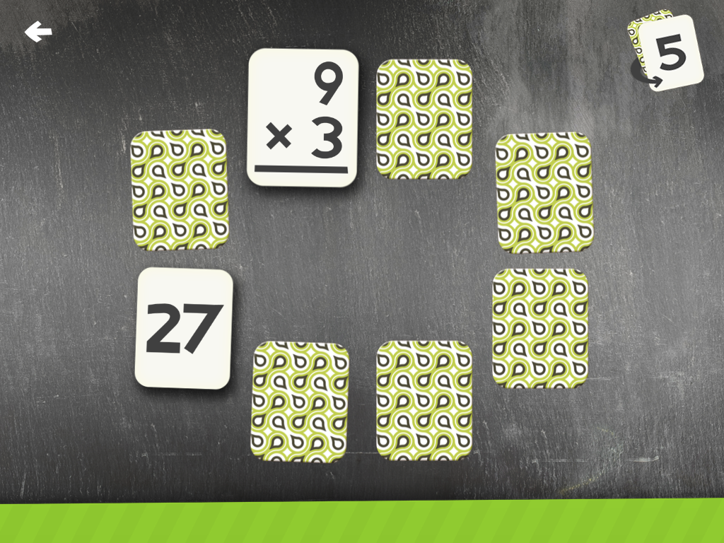 Multiplication Flash Cards Games Fun Math Practice Android Apps on