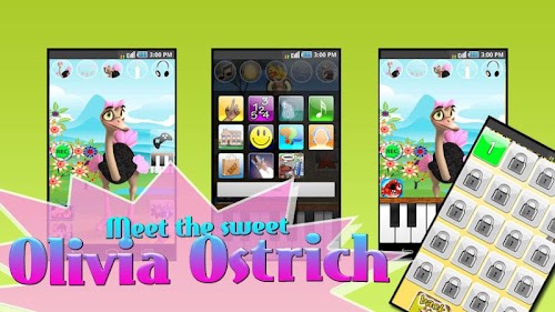 Android application Talking Olivia Ostrich Deluxe screenshort