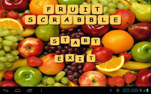 Fruit Scrabble Free