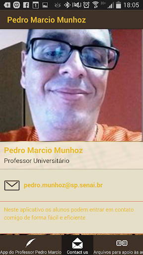 APP do Professor Pedro Marcio