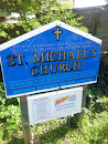 Saint - Michael's Church Sign