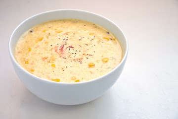 Roasted corn chowder
