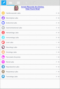 Lab Values Reference Lite