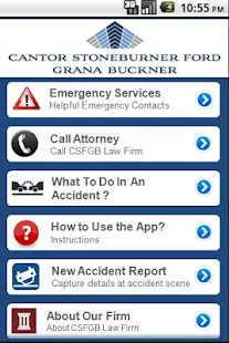 CSFGB Auto Accident Mobile App Screenshots 1