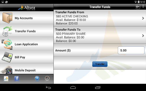 Altura Credit Union Tablet Screenshots 7