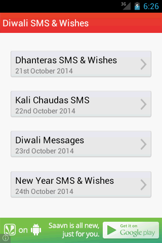 Diwali SMS Wishes