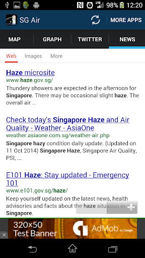 【免費天氣App】SG Air Quality (PSI)-APP點子