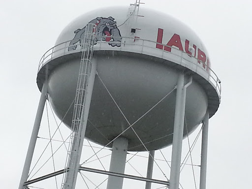 Laurel Bulldogs Water Tower