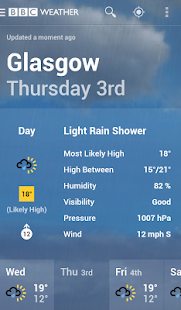 BBC Weather - screenshot thumbnail