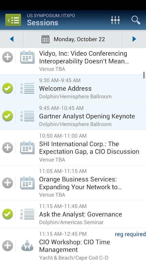 55+ Gartner Events App, Find conferences and webinars that matters to