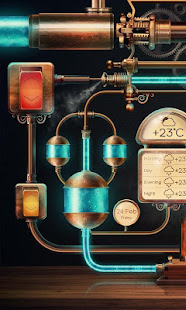 Mechanica clock live wallpaper(圖3)-速報App